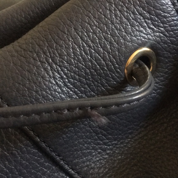 Coach backpack leather Billie in midnight Blue in Good condition - Picture 8 of 13